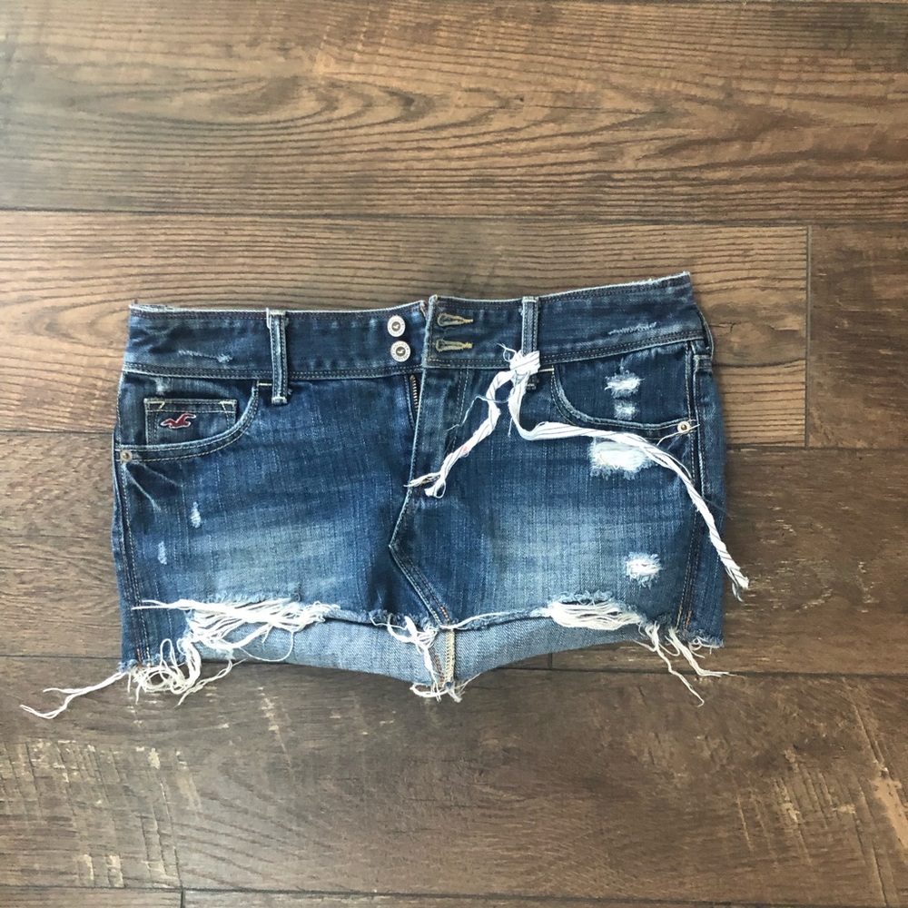 Hollister Denim Mini Skirt
